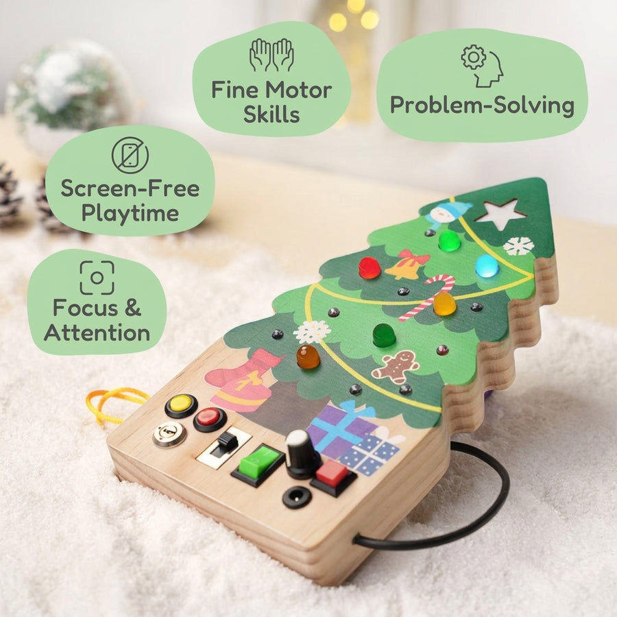 Montessori Christmas Switch Board