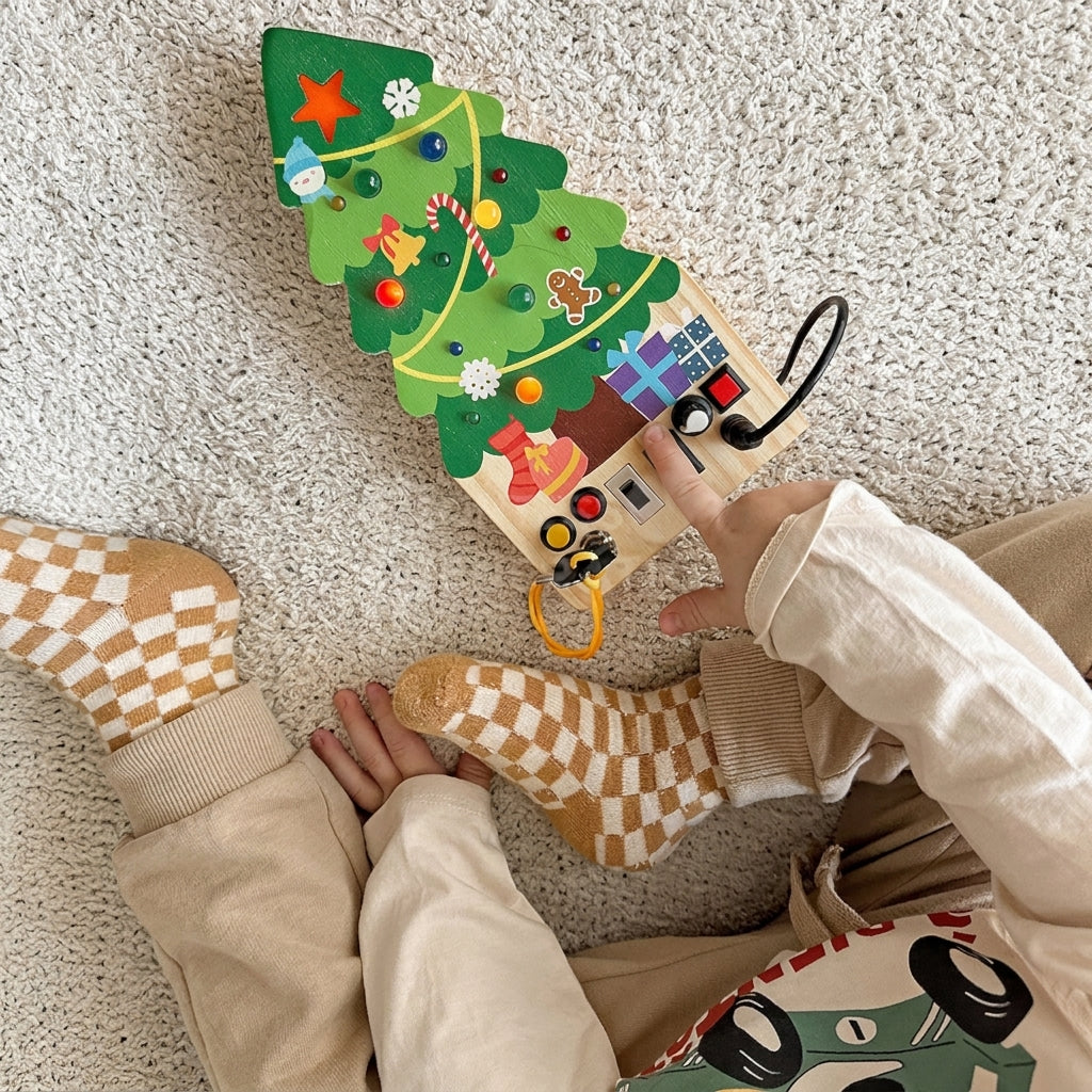Montessori Christmas Switch Board