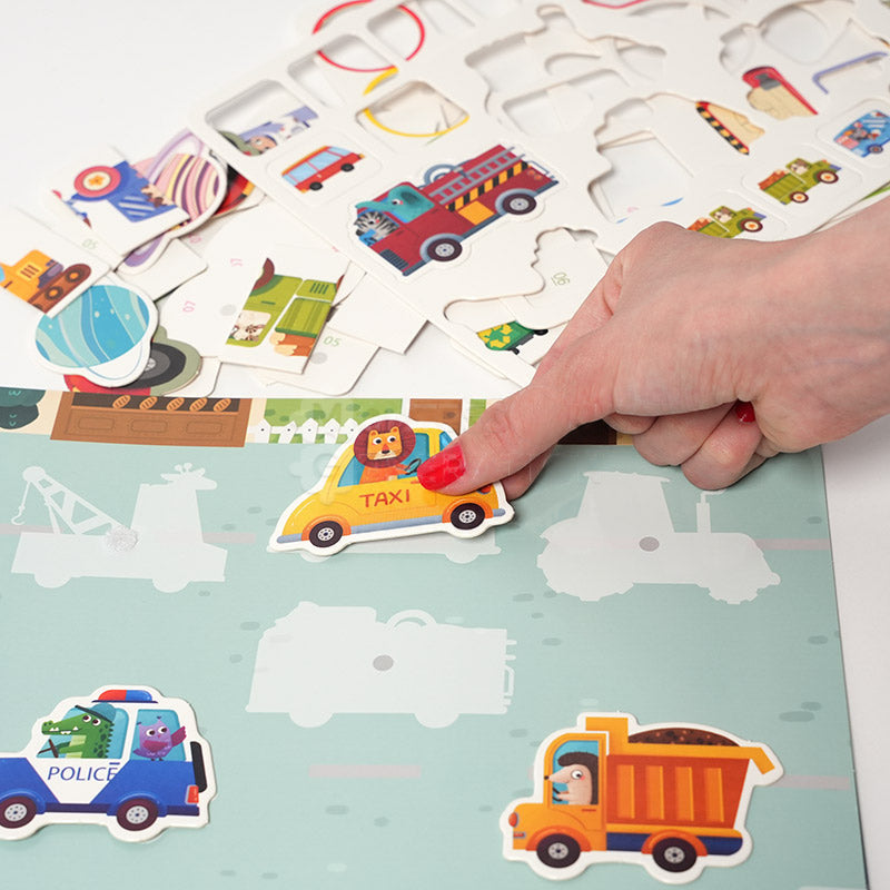 Montessori Sticker Busy Book