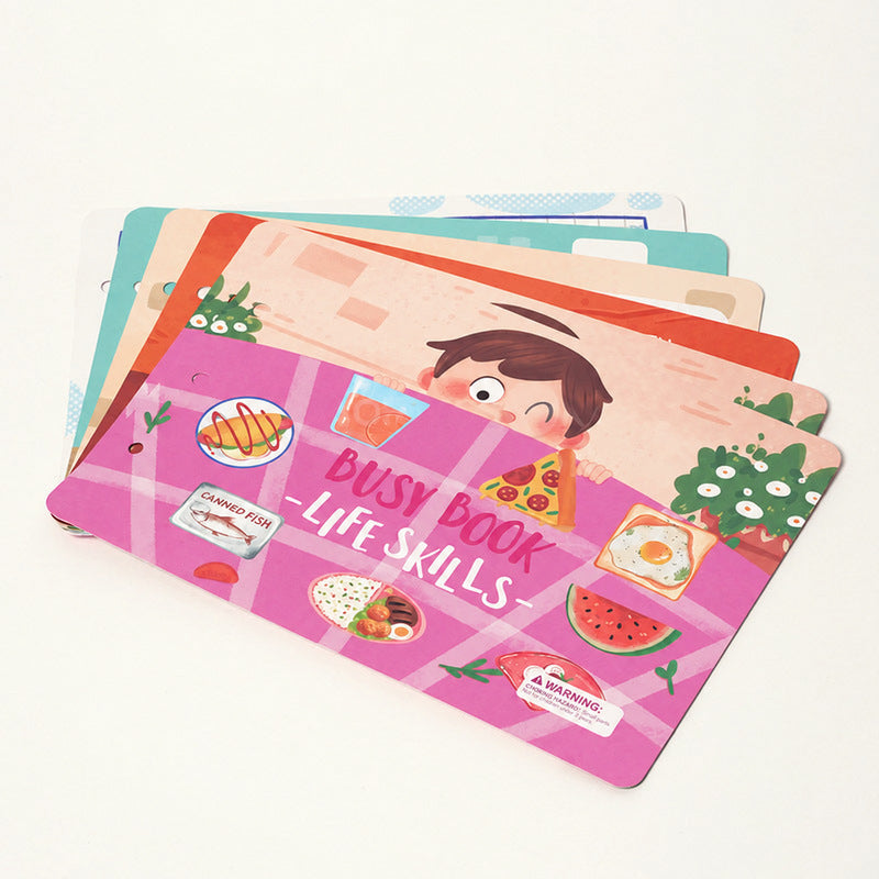 Montessori Sticker Busy Book