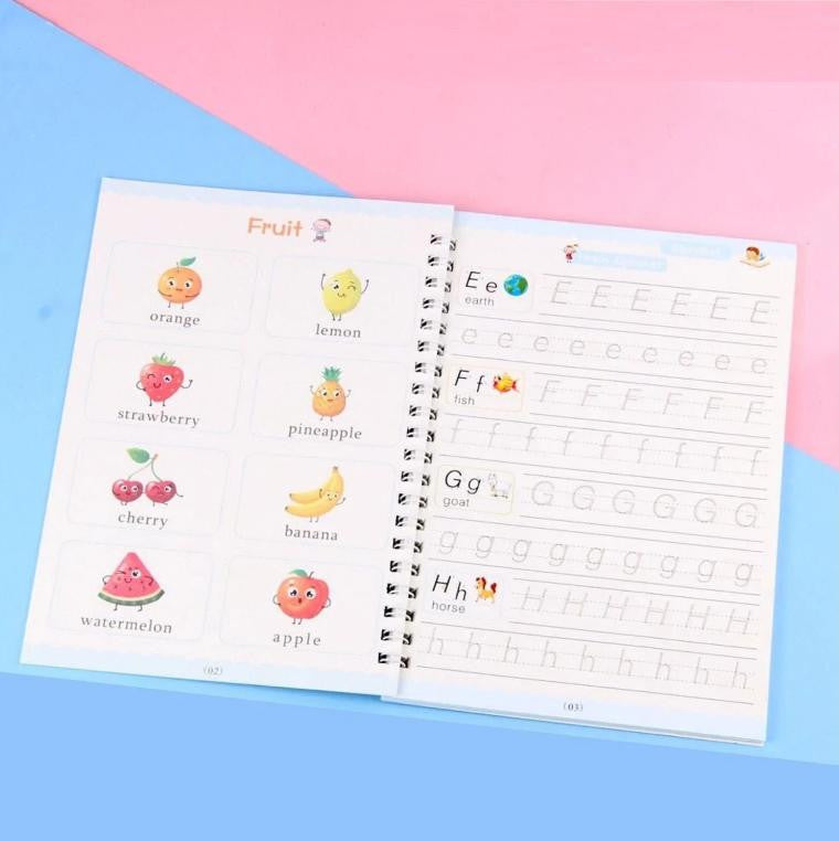 Reusable Magic Copybook with Pen and Refills for Preschoolers - view 10