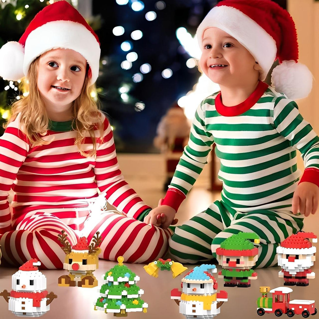 Christmas Advent Calendar Building Kit, 12 Mini Brick Models - view 7