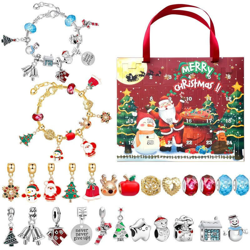 Charm Advent Calendar with DIY Bracelets and Holiday Beads - view 2