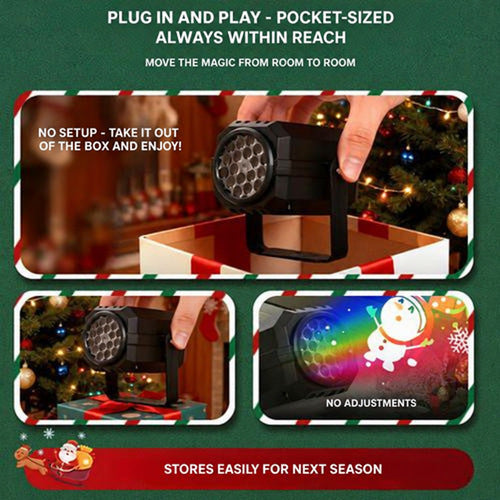 Christmas Light Projector with 16 Festive Patterns - view 8