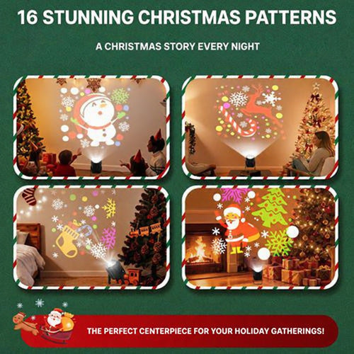 Christmas Light Projector with 16 Festive Patterns - view 6