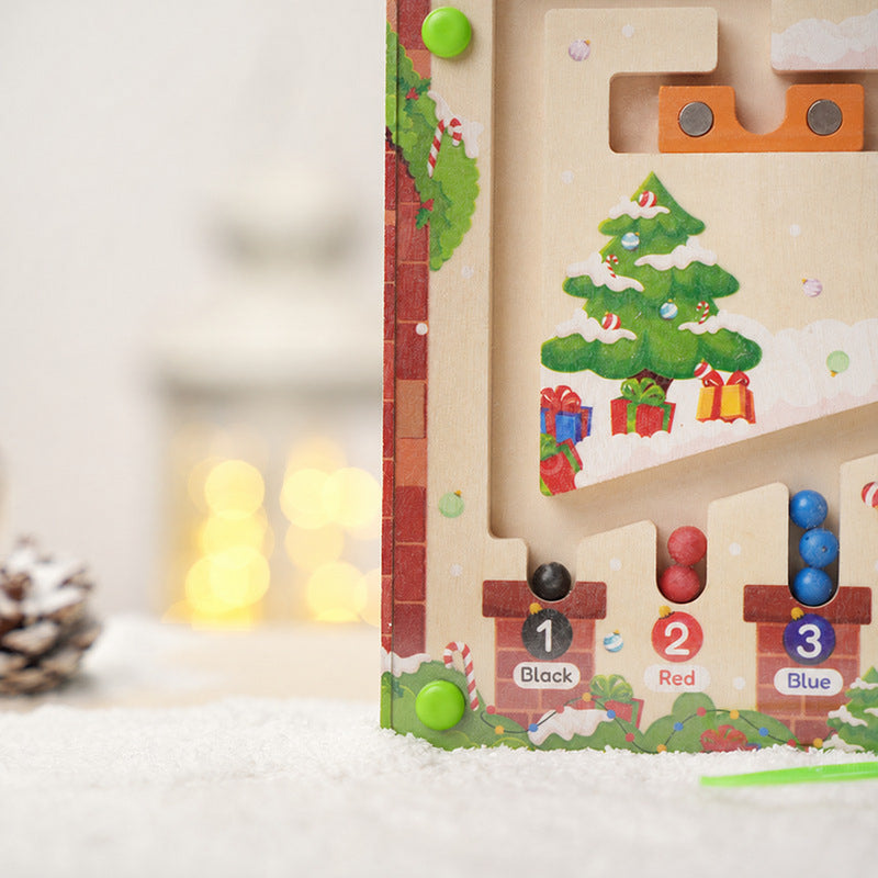 Montessori Christmas Maze