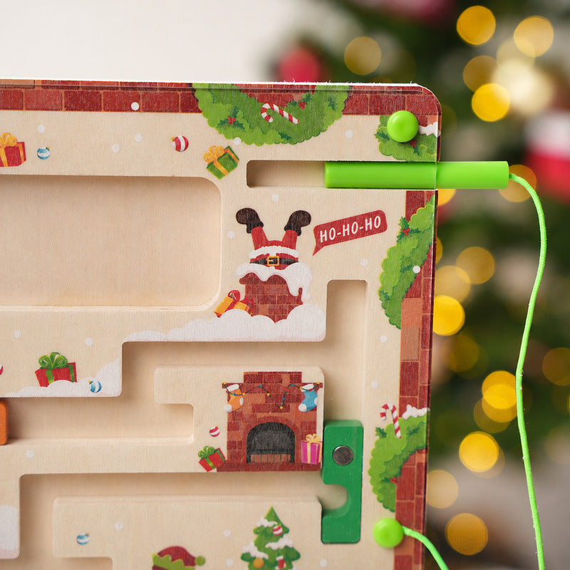 Montessori Christmas Maze