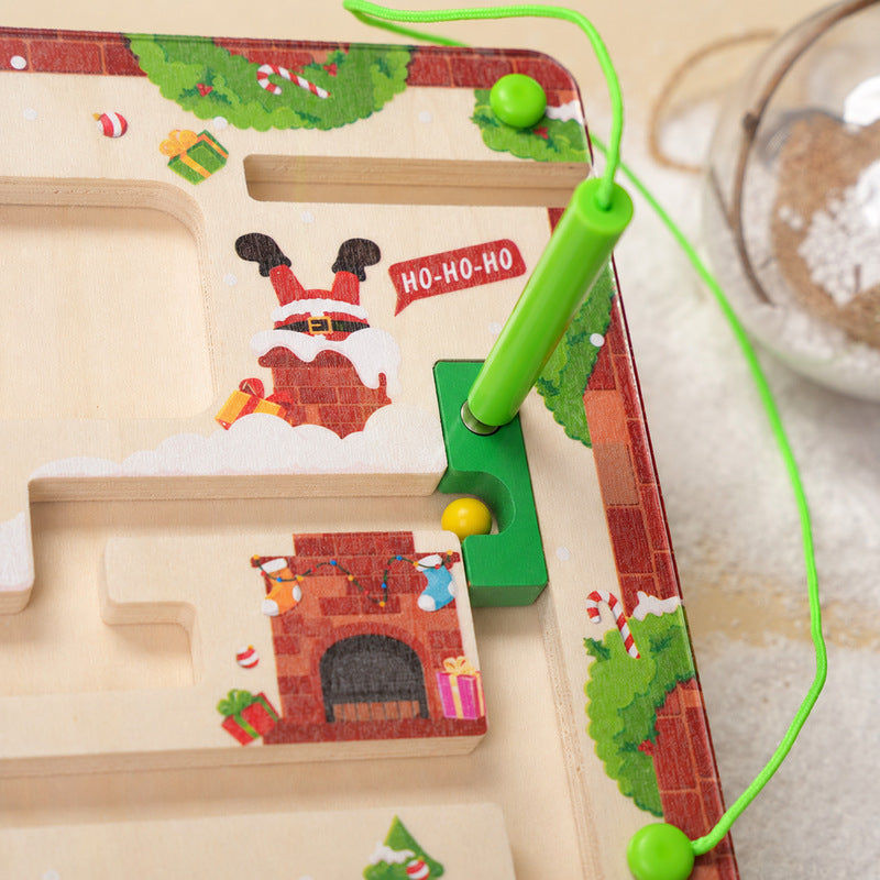Montessori Christmas Maze