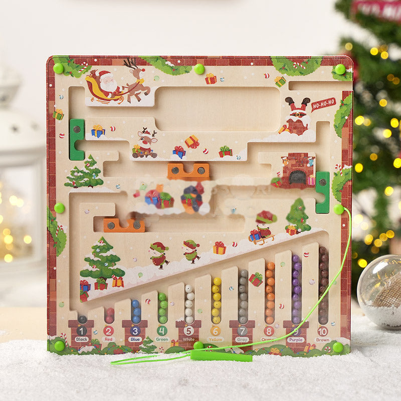 Montessori Christmas Maze