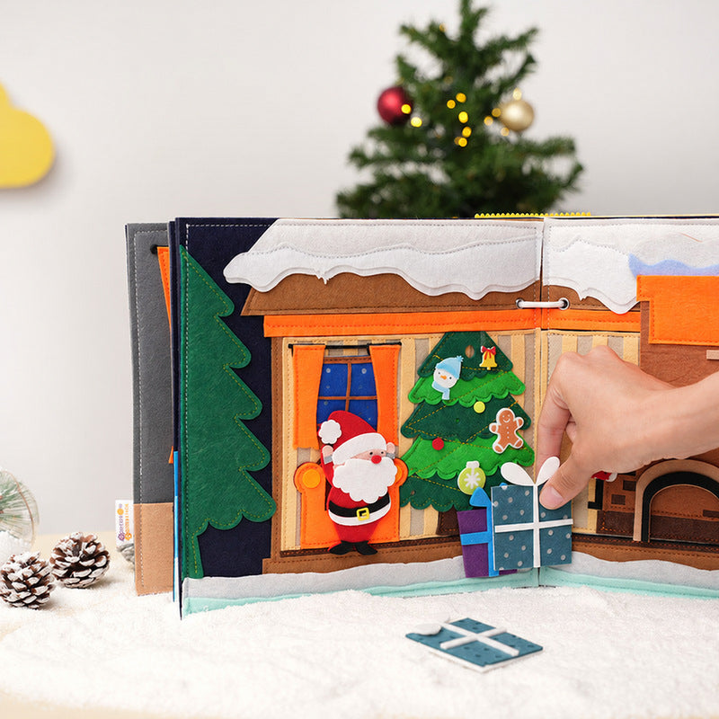 Montessori Xmas Journey Book