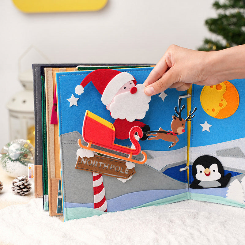 Montessori Xmas Journey Book