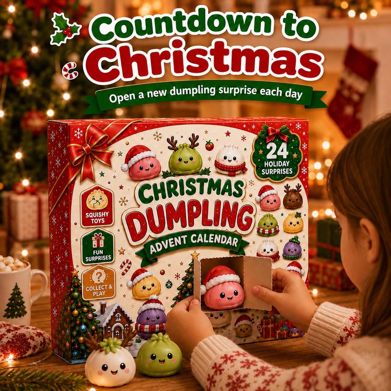 Countdown to Christmas, one squishy door a day