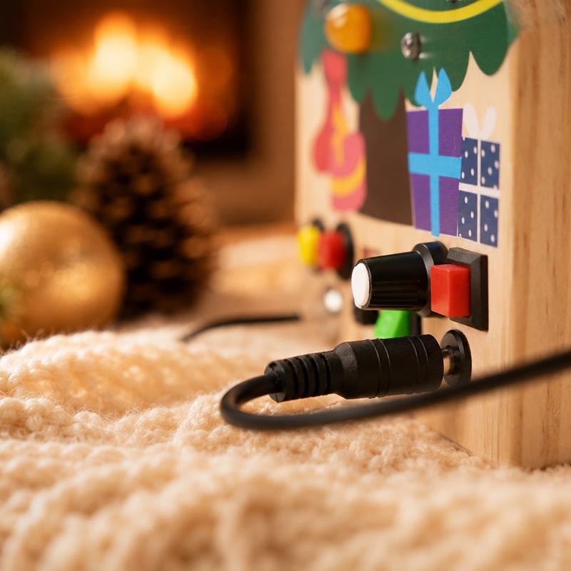 Montessori Christmas Switch Board