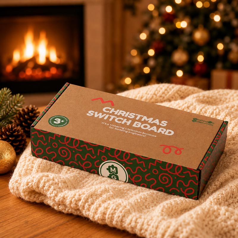 Montessori Christmas Switch Board