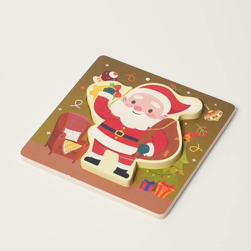 Montessori Toddler Xmas Puzzles