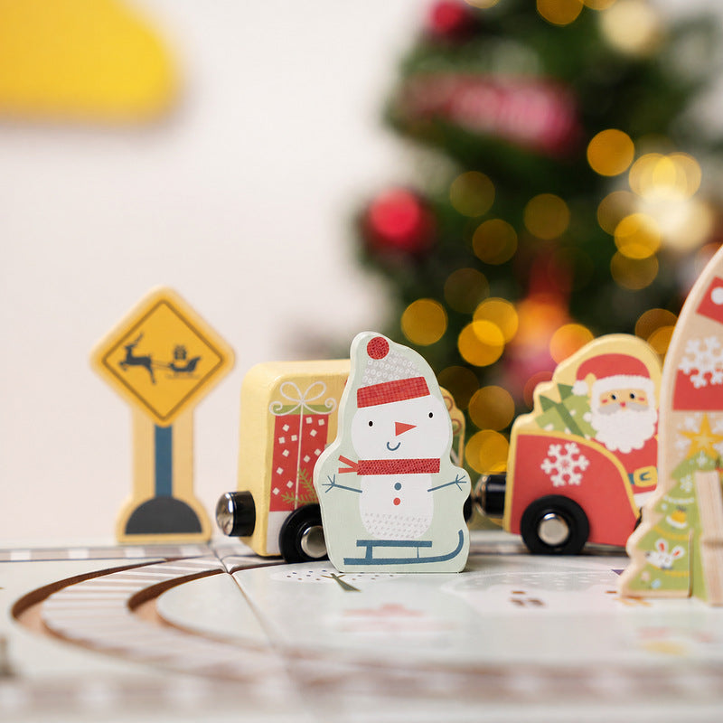 Montessori Christmas Railway