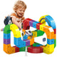 Magnetic Track Toy with Colorful Building Blocks