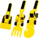 Construction Vehicle Cutlery Set with Plate for Kids - view 4