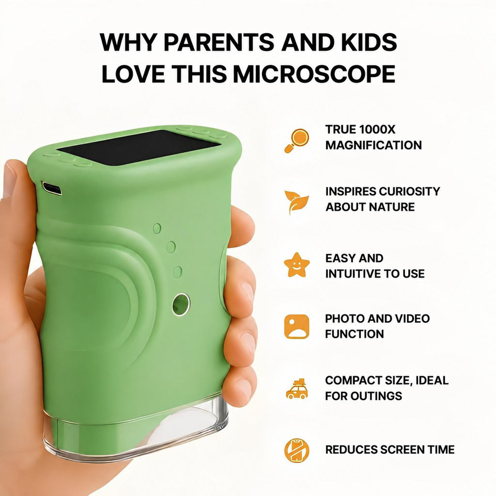 Digital Microscope for Kids with 1000x Magnification and Photo Function - view 2