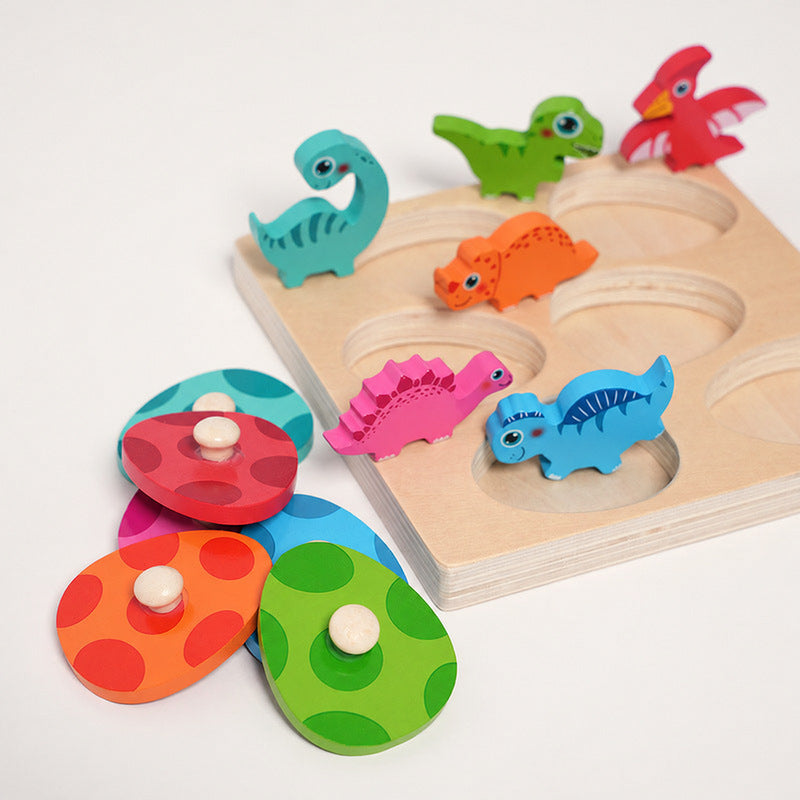 Montessori Dino Hatch and Match