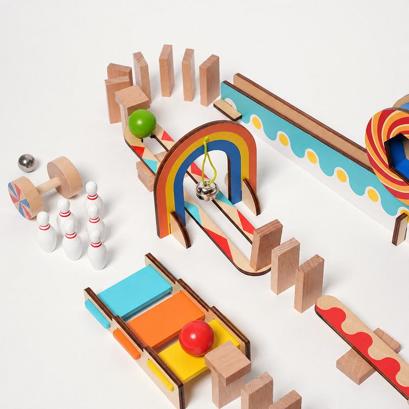 Montessori Domino Run