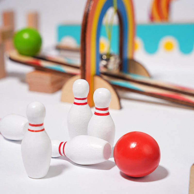 Montessori Domino Run