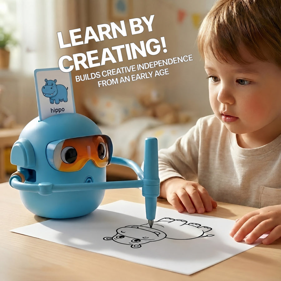 Drawing Robot for Kids with Interactive Learning Cards - view 3