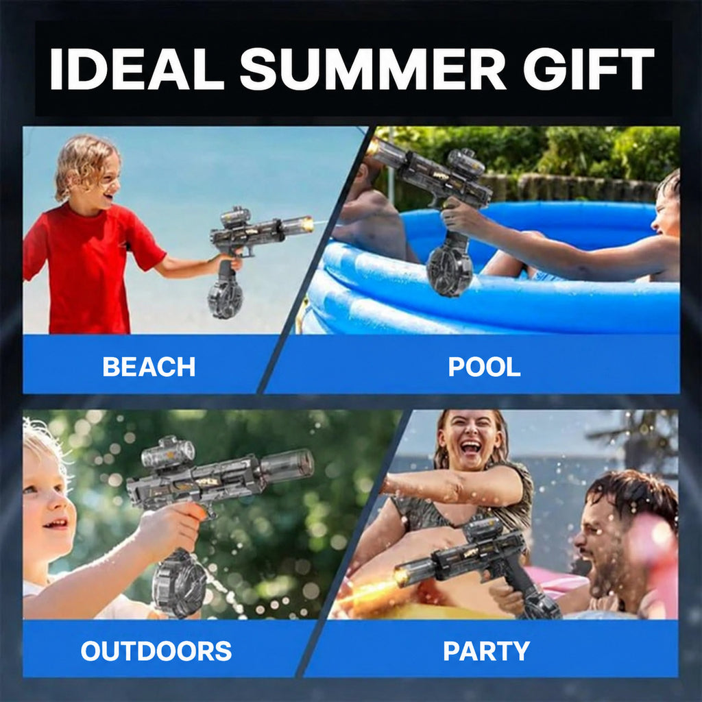 Electric Water Gun with LED Lights and Long Range - view 6