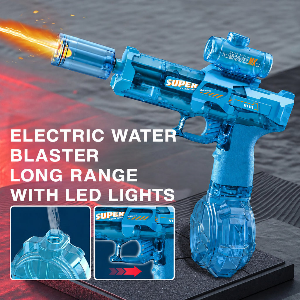 Electric Water Gun with LED Lights and Long Range - view 7