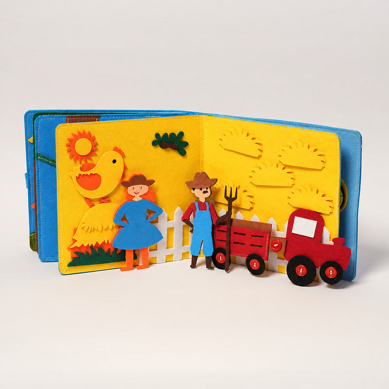 Montessori Farm Busy Book
