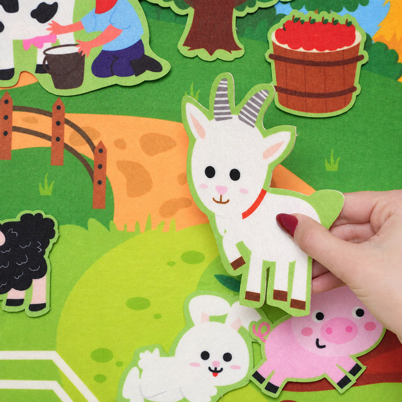 Montessori Learning Felt Board