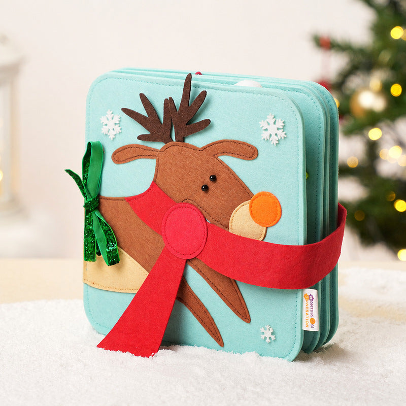 Montessori Reindeer Book