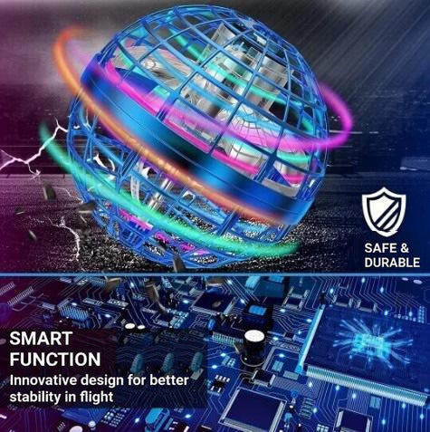 Flying Orb Ball with LED Lights and Boomerang Return - view 7