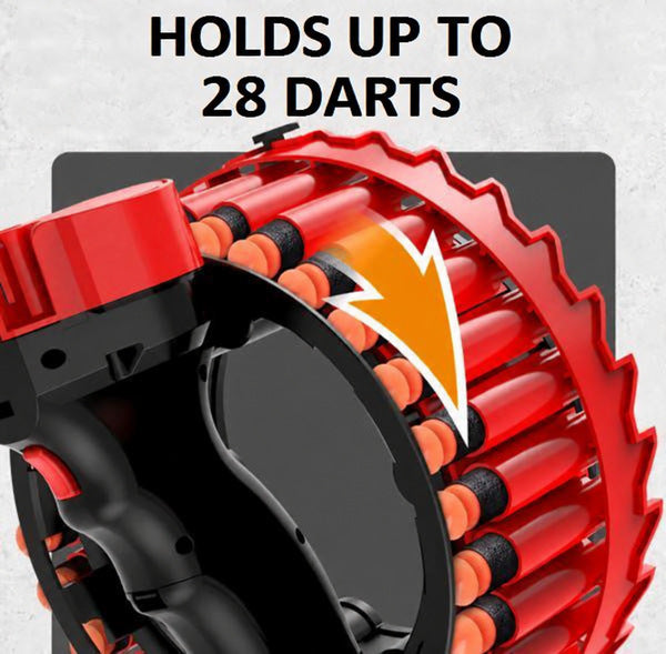 Foam Dart Blaster with 28-Round Rotating Drum - view 5