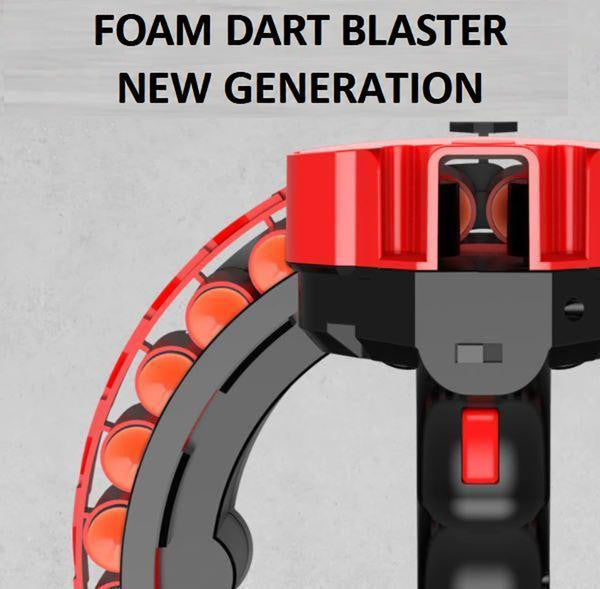 Foam Dart Blaster with 28-Round Rotating Drum - view 6