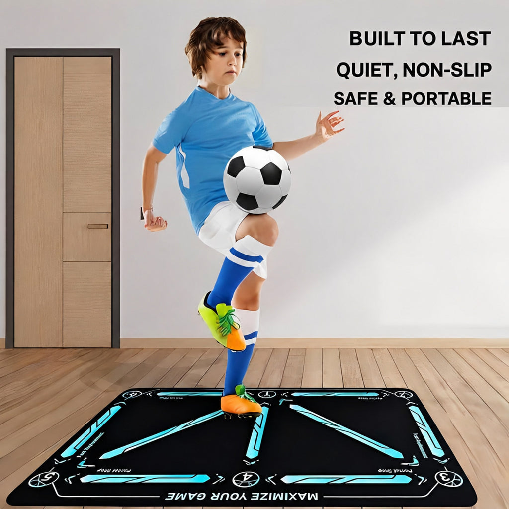 Football Training Mat with Numbered Zones and Elastic Cord - view 6
