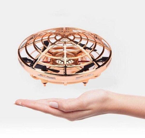 Hand Controlled Mini Drone with Gesture Sensing, Gold
