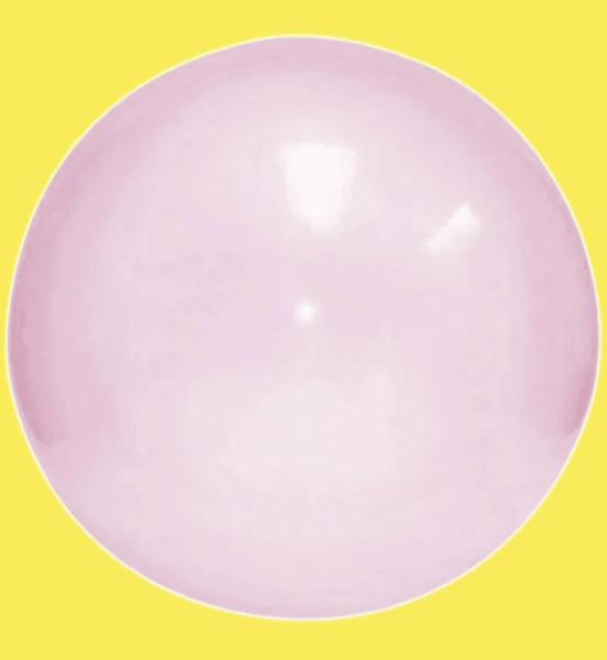 Inflatable Bubble Ball Extra Large Reusable Outdoor Play, Pink