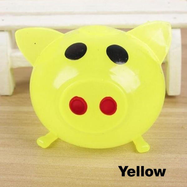 Jelly Pig Stress Toy - Squishy Bounce-Back Fidget
