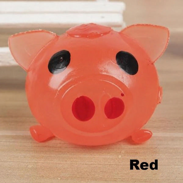 Jelly Pig Stress Toy - Squishy Bounce-Back Fidget - view 4