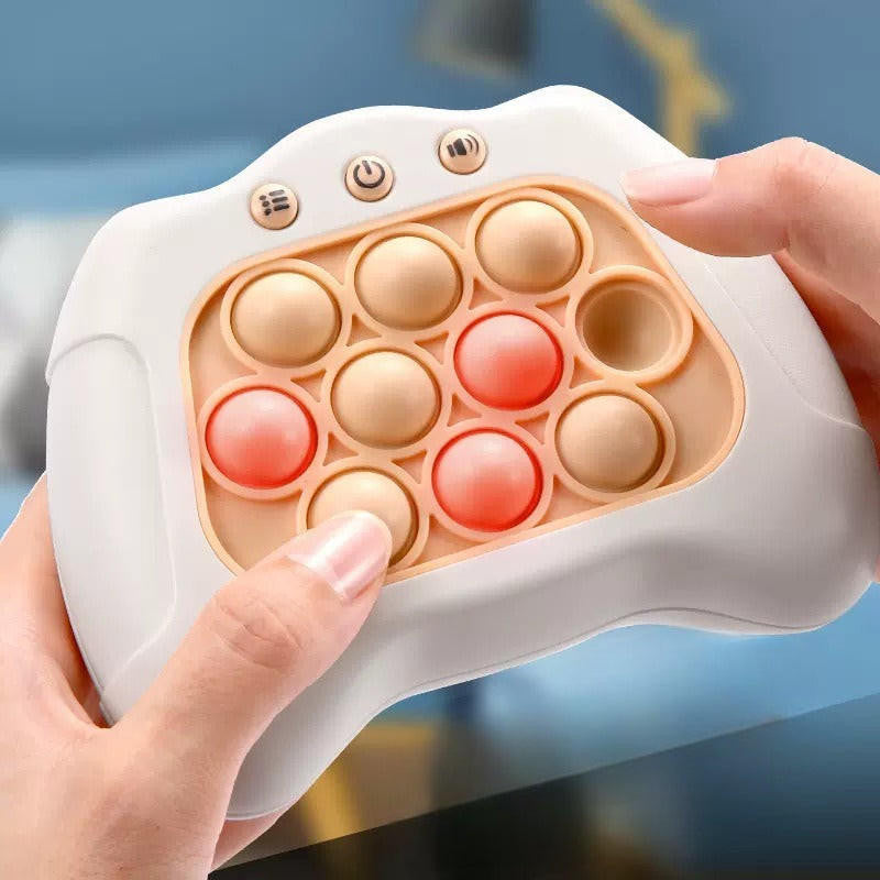 Handheld Bubble Pop Game with 4 Play Modes and Sound - view 2