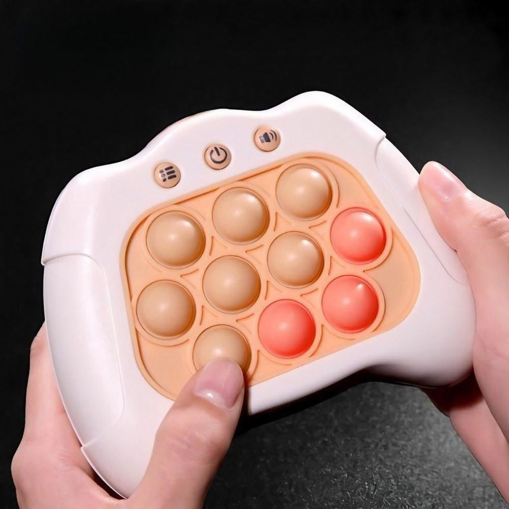 Handheld Bubble Pop Game with 4 Play Modes and Sound - view 8