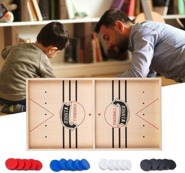 Wooden Slingshot Game with Elastic for Two Players - view 9