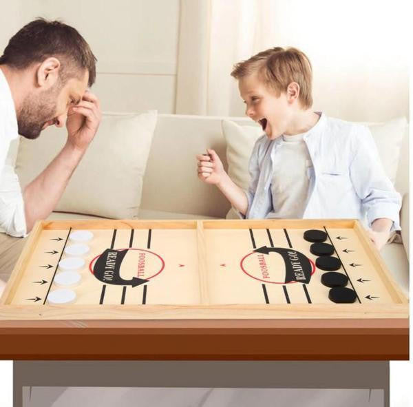 Wooden Slingshot Game with Elastic for Two Players - view 2
