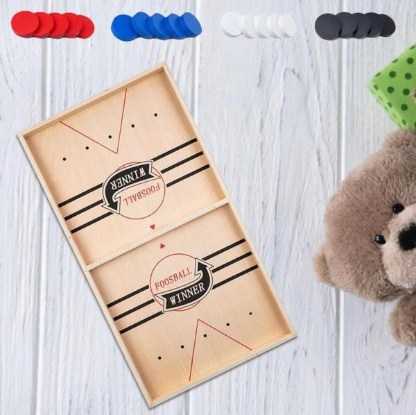 Wooden Slingshot Game with Elastic for Two Players - view 8