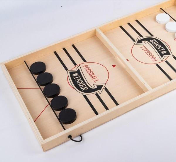 Wooden Slingshot Game with Elastic for Two Players - view 7