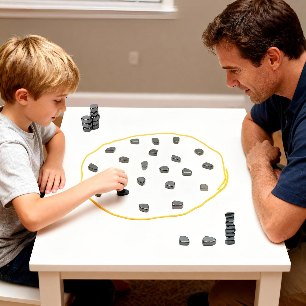 Magnetic Stones Game with Golden Ring and Travel Pouch - view 7