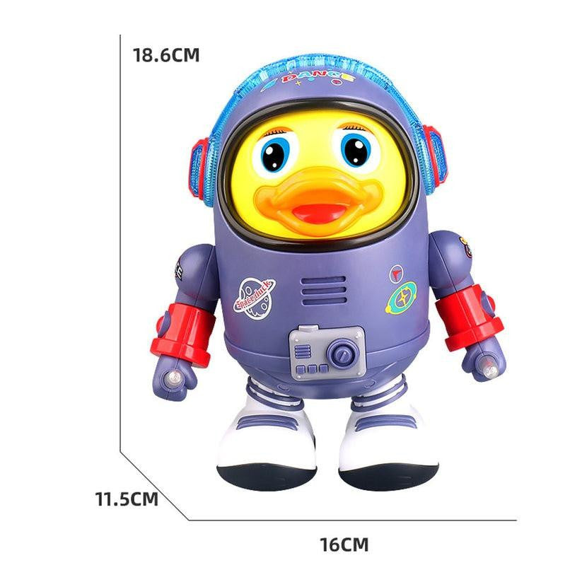 Musical Dancing Toy, Astronaut Duck with Lights - view 7