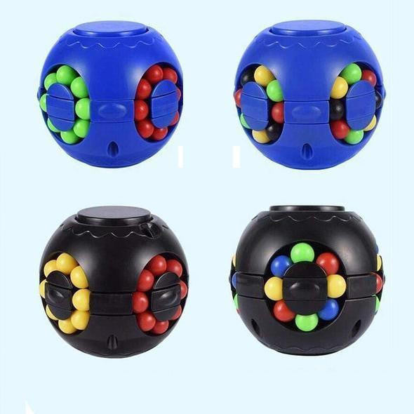 Fidget Puzzle Ball with Rotating Colored Beads - view 7