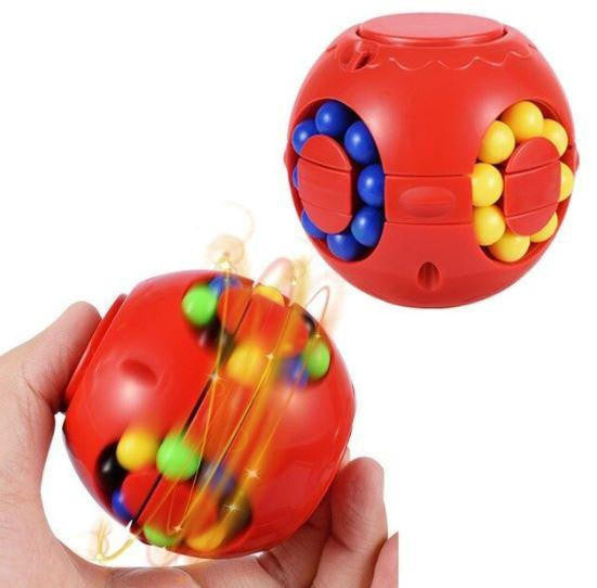 Fidget Puzzle Ball with Rotating Colored Beads - view 9